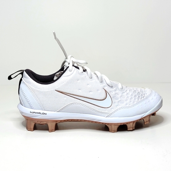 Nike Shoes Nike Lunarlon Hyperdiamond Size 85 Softball Cleats White